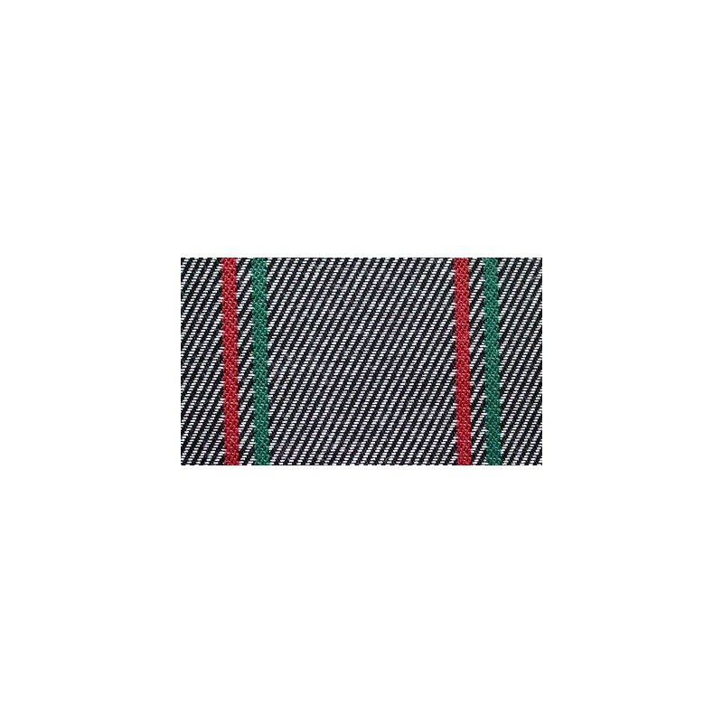 Tissu origine pour peugeot 205 roland garros cabrio couleur gris rouge vert