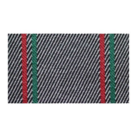 Tissu origine pour peugeot 205 roland garros cabrio couleur gris rouge vert