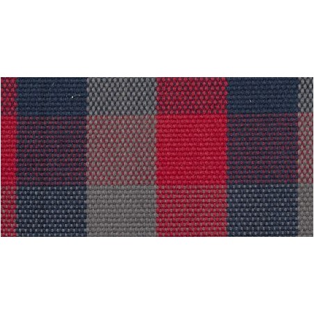 Tissu origine pour renault 4l couleur rouge bleu gris