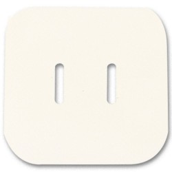 Renfort PVC blanc 10 x 10 cm