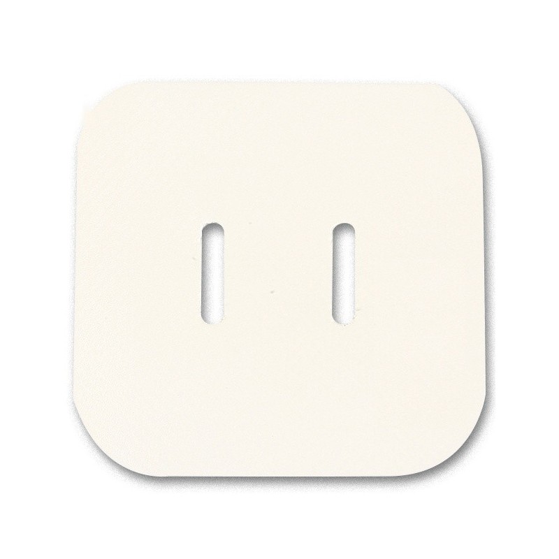 Renfort PVC blanc 10 x 10 cm