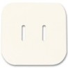 Renfort PVC blanc 10 x 10 cm