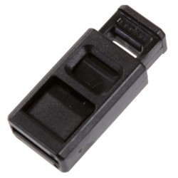 Cord Stopper Noir 6 mm
