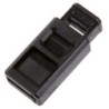 Cord Stopper Noir 6 mm