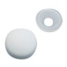 Cache-vis Blanc pour Vis 3.5 mm x100