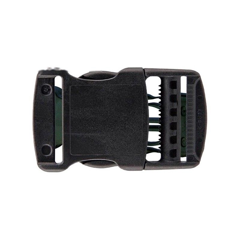 Boucle Clips Noire 40 mm