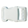 Boucle Clips Blanche 25 mm