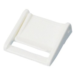 Boucle à pincement Blanc 25 mm