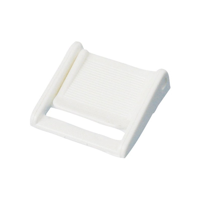 Boucle à pincement Blanc 25 mm