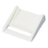 Boucle à pincement Blanc 25 mm