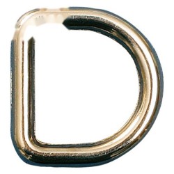 Anneau D Bronze Nickelé 25 mm