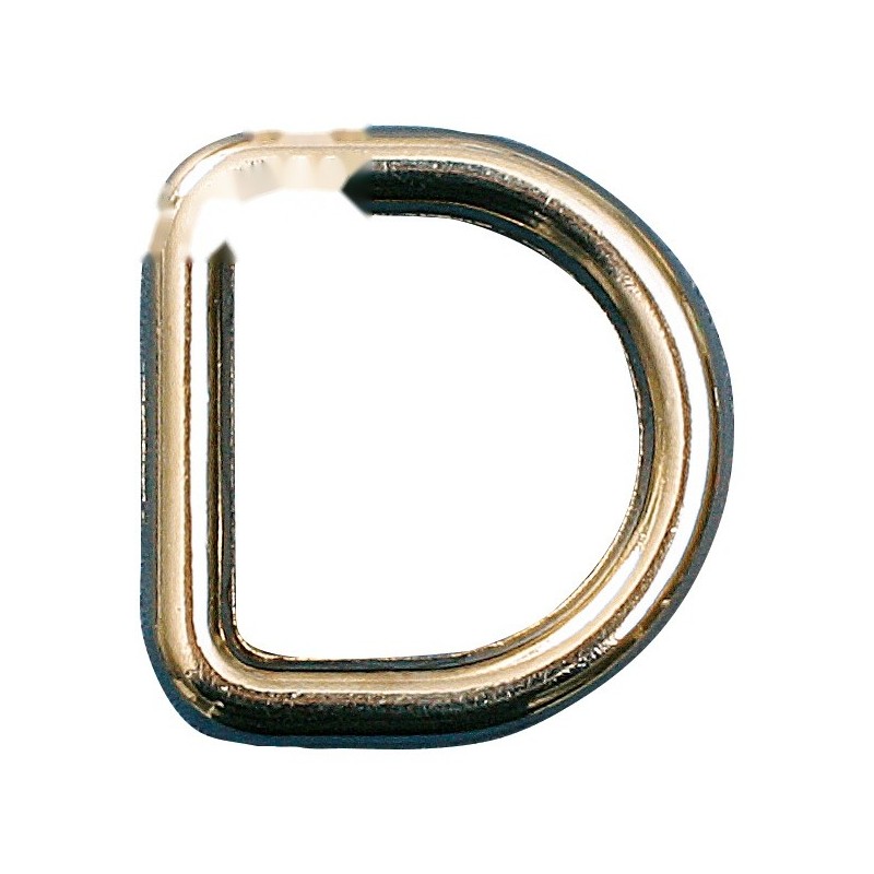 Anneau D Bronze Nickelé 25 mm