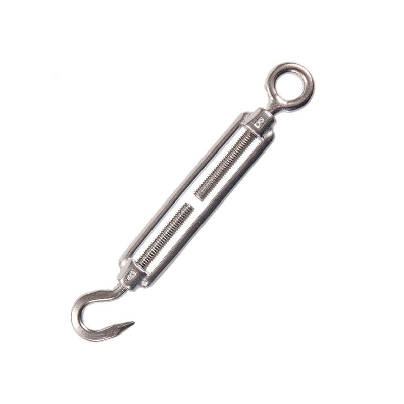 Tendeur Crochet Anneau Inox D8