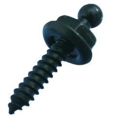 TENAX mâle noir vis 4.2×16
