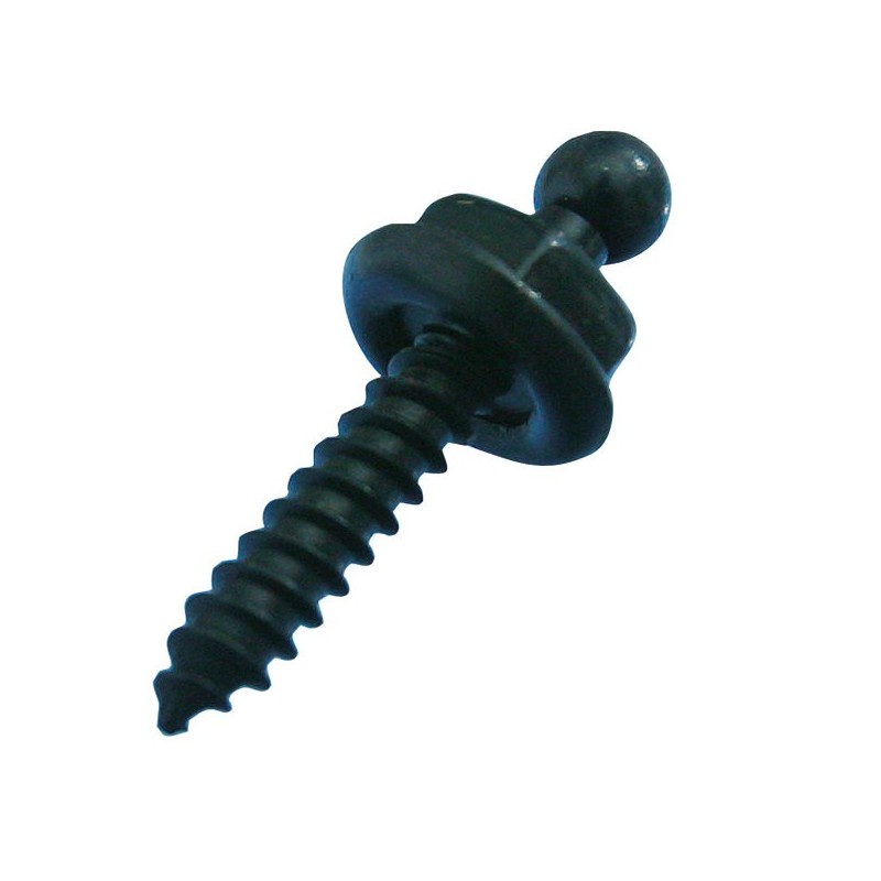 TENAX mâle noir vis 4.2×16