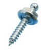 TENAX mâle chromé vis inox16