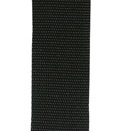 Sangle Polypro forte noire 50 mm  RL100