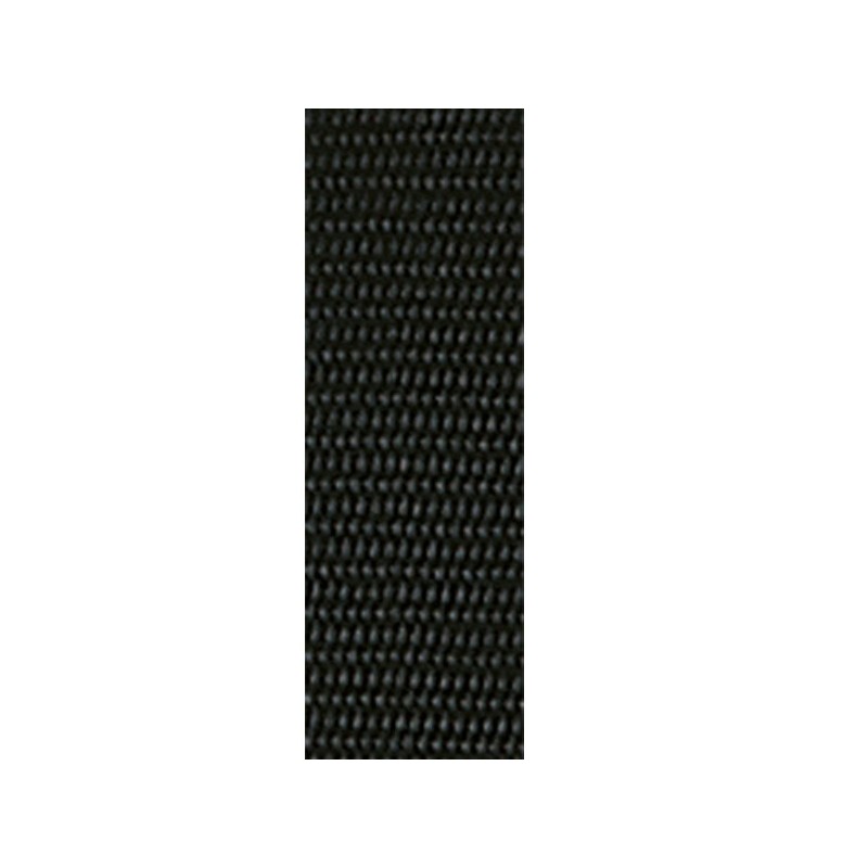 Sangle Polypro forte noire 25 mm  RL100