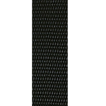 Sangle Polypro forte noire 25 mm  RL100