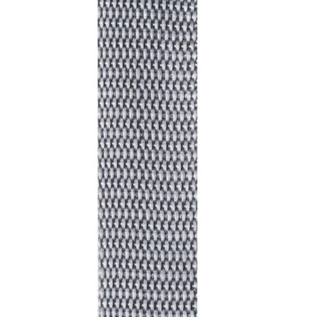 Sangle Polypro forte gris Largeur 25 mm  RL100