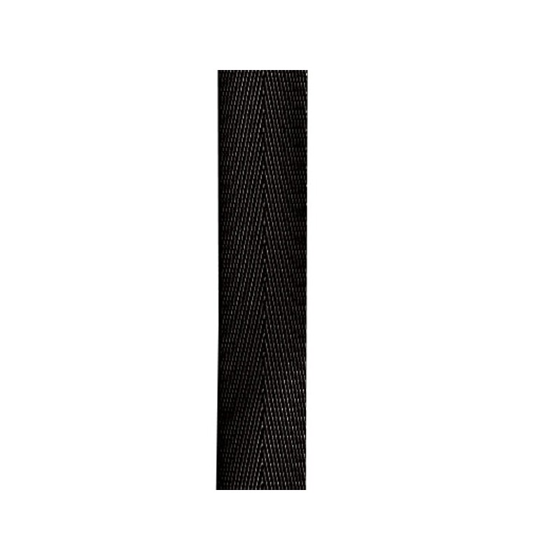 Sangle Polyester souple noir 25 mm  RL100