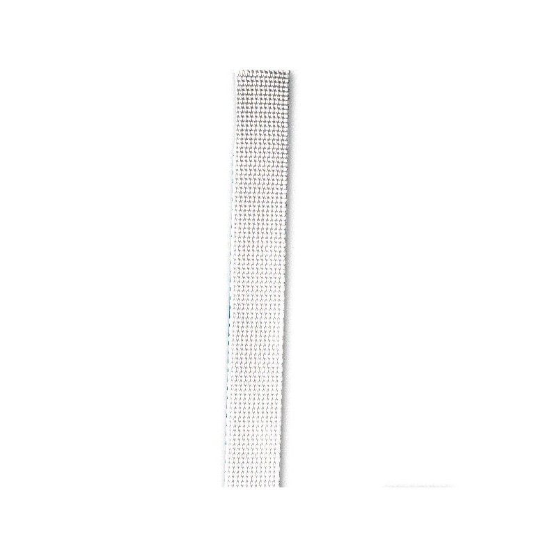 Sangle Polyester forte blanche 25 mm  RL100