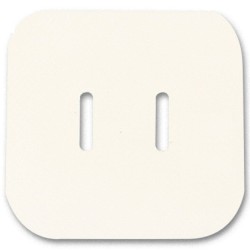 Renfort PVC blanc 10 x 10 cm