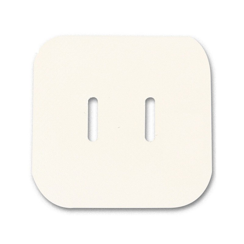 Renfort PVC blanc 10 x 10 cm