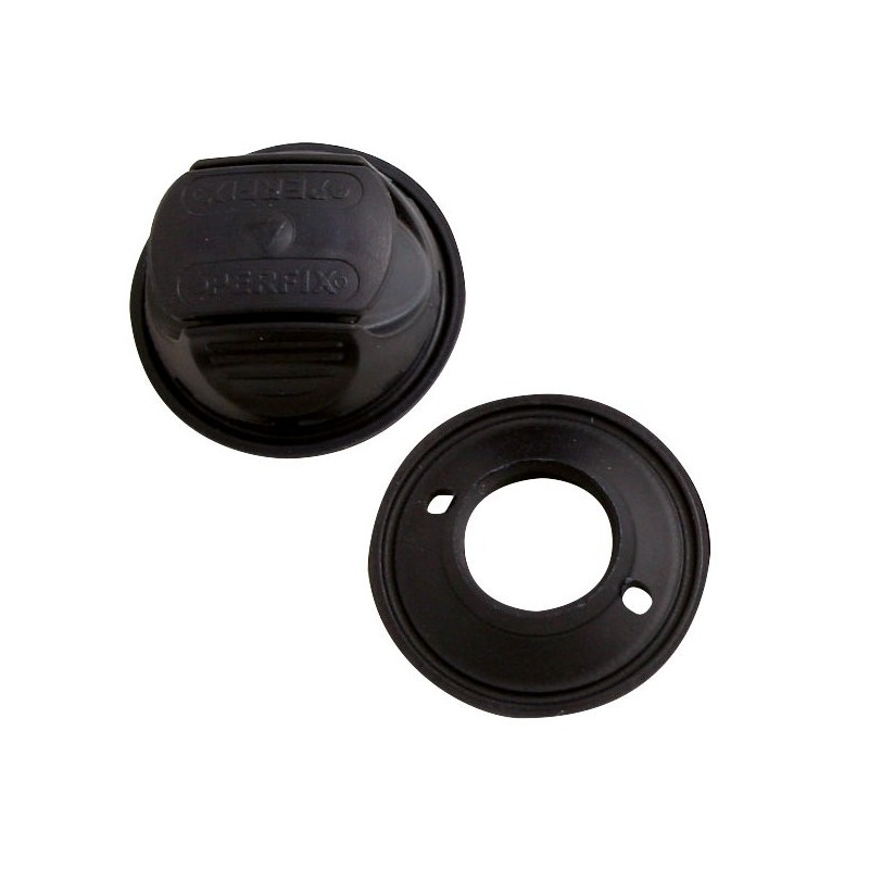 PERFIX bouton dessus Noir