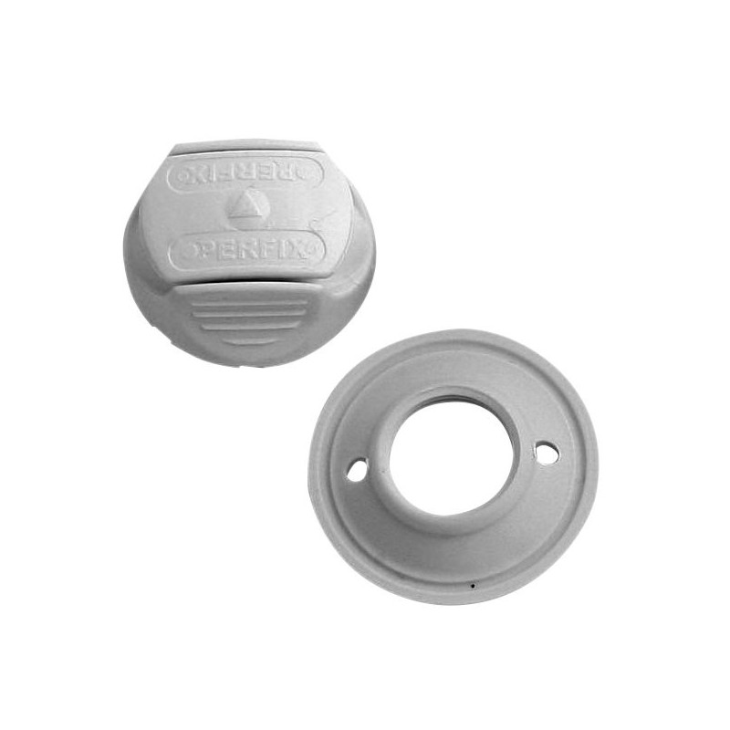 PERFIX bouton dessus Gris