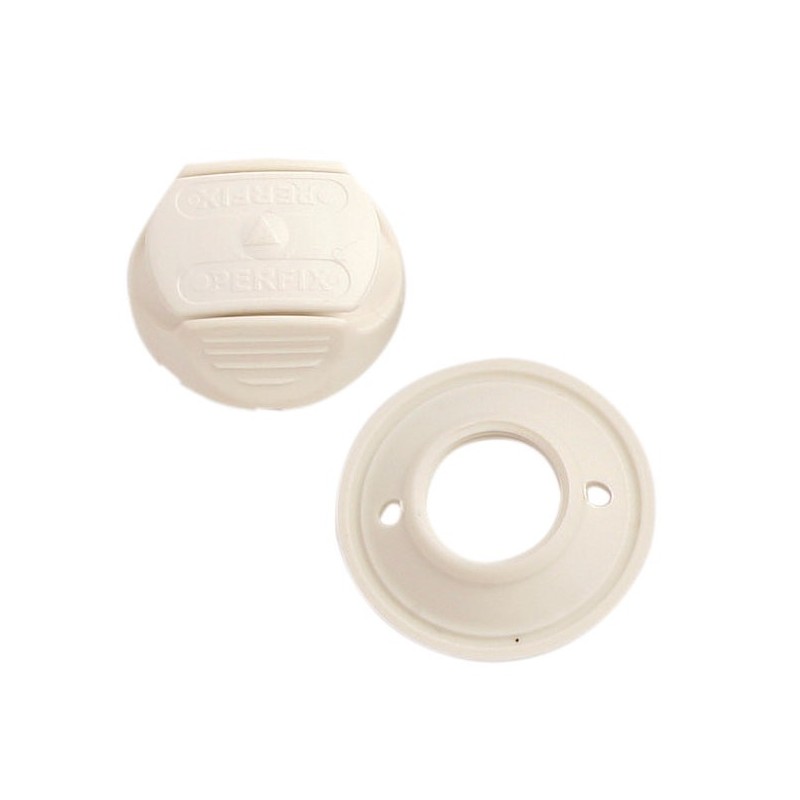PERFIX bouton dessus Blanc