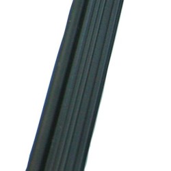 Passepoil plastic noir  RL100