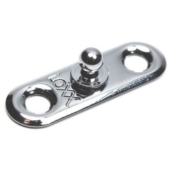 LOXX Plaque 34 mm Chromé