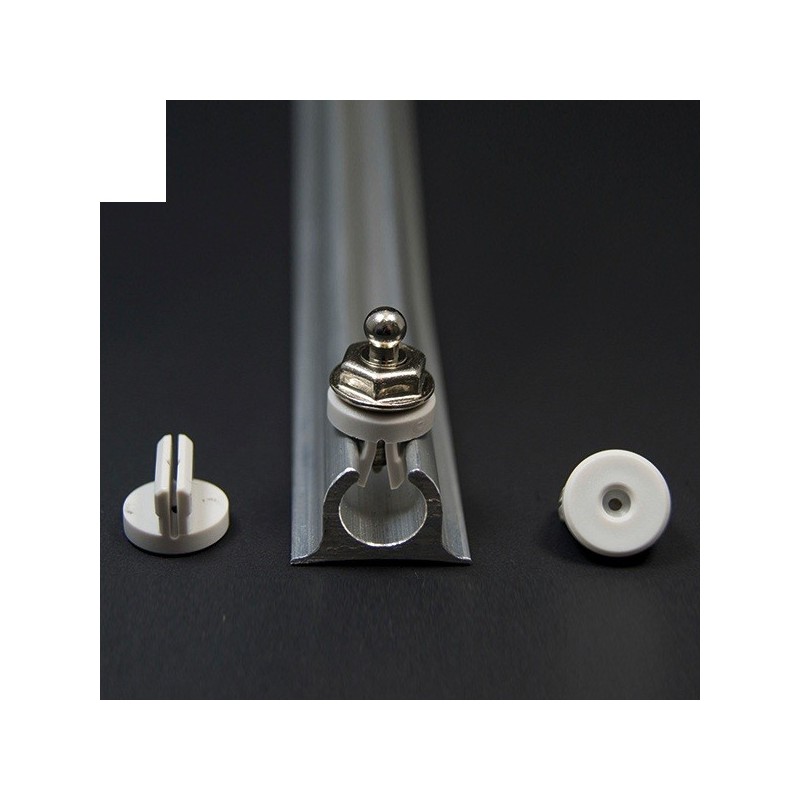 LOXX Cheville PVC pour Rail