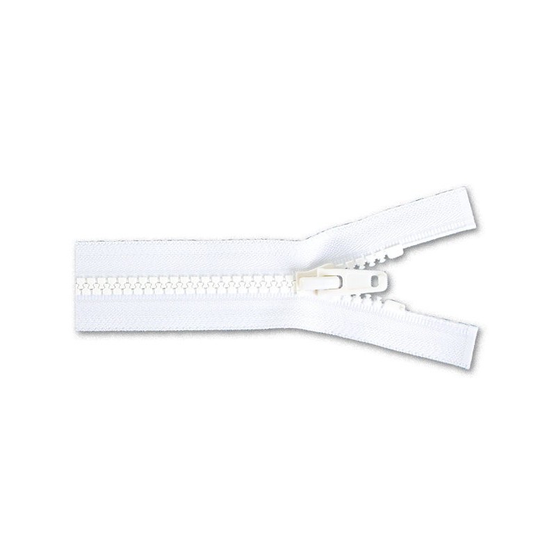 Fermeture YKK 5 Blanc séparable Curseur simple Tirette 2.00 M