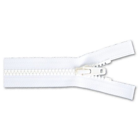 Fermeture YKK 5 Blanc séparable Curseur simple Tirette 2.00 M