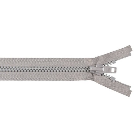 Fermeture YKK 10 Silver séparable  Curseur simple tirette  Longueur 2.00 M