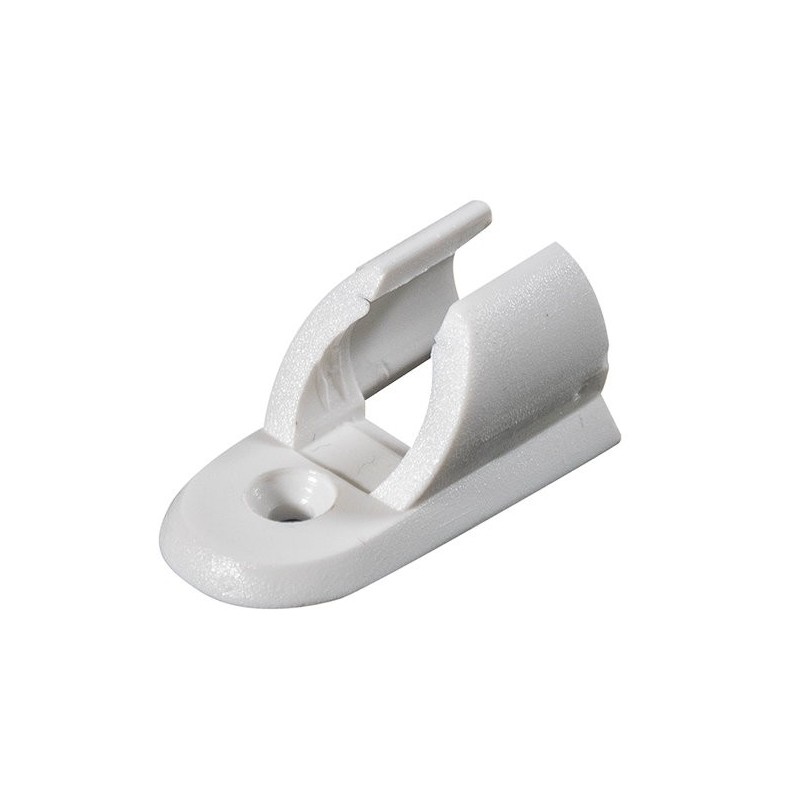 Embout Blanc pour Profil 377  Diam 9 mm