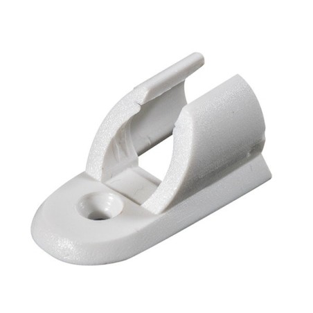 Embout Blanc pour Profil 377  Diam 9 mm