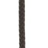 Drisse Polyester noire 4 mm Sans Ame  RL100