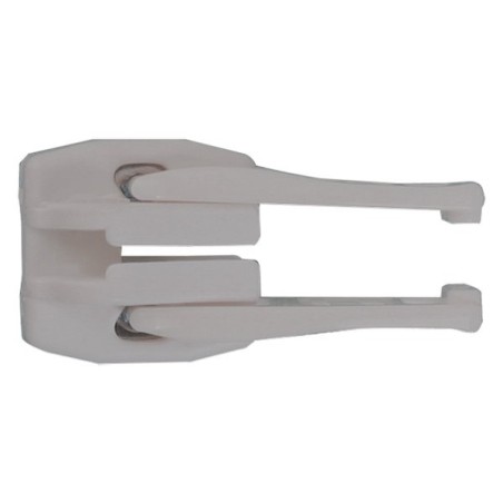 Curseur plastique silver Double Tirette YKK 10
