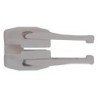 Curseur plastique silver Double Tirette YKK 10