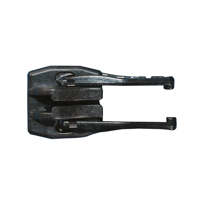 Curseur plastique Noir double Tirette YKK 10
