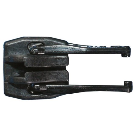 Curseur plastique Noir double Tirette YKK 10