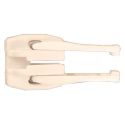 Curseur plastique beige...