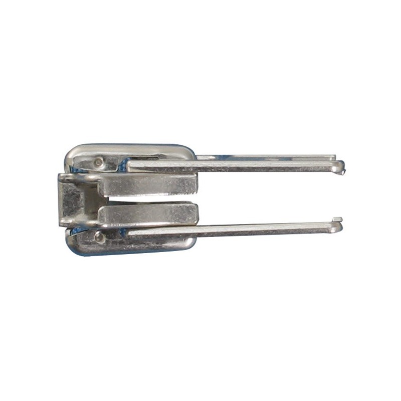 Curseur Nickelé double Tirette YKK 10