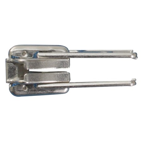 Curseur Nickelé double Tirette YKK 10