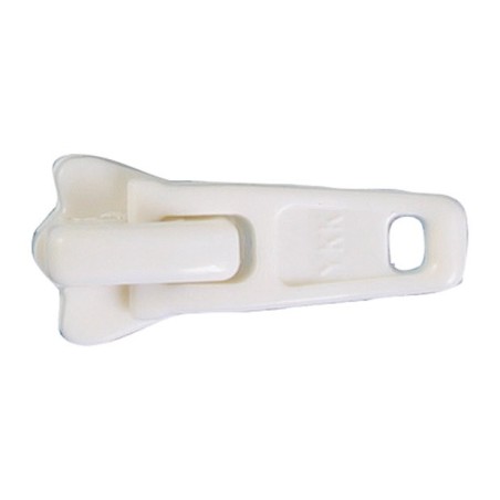 Curseur Blanc YKK 5 simple Tirette