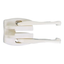 Curseur Blanc YKK 5 double...