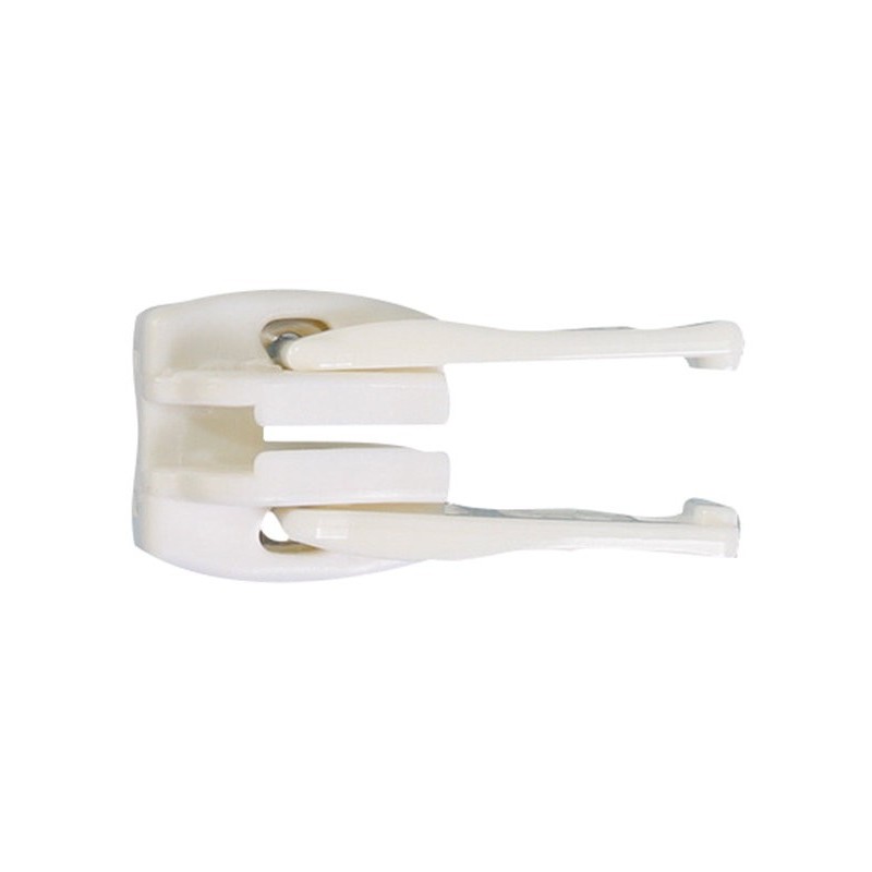 Curseur Blanc YKK 5 double Tirette